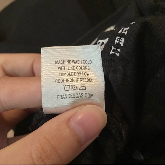 Francesca’s Mid Rise Slim Bootcut Jeans - Black - Picture 8 of 10